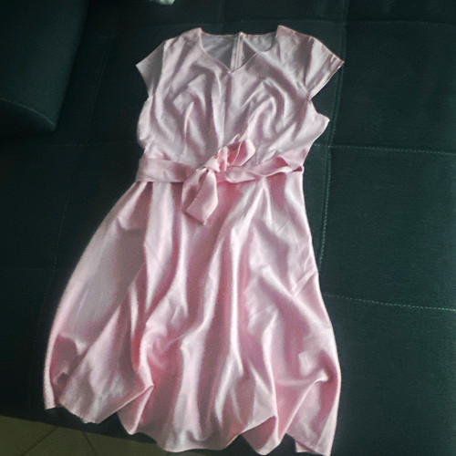 Damen kleid kurz rosa - kleid,