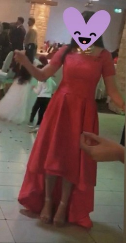 Abendkleid ballkleid rot - abendkleid,