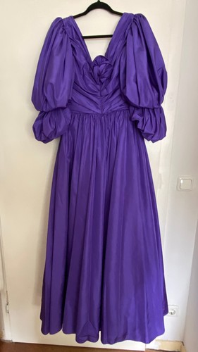 Lila handgefertigtes kleid - lila,