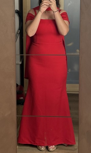 Damen abendkleid rot - damen,