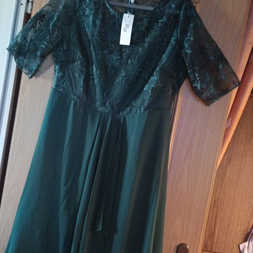 Damen abendkleid grün 2xl - grün,