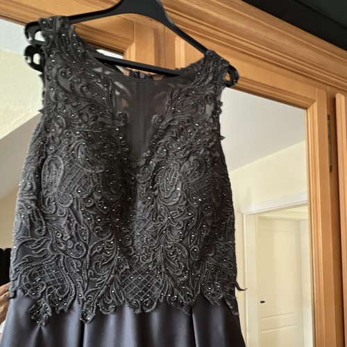 Abendkleid grau - abendkleid,
