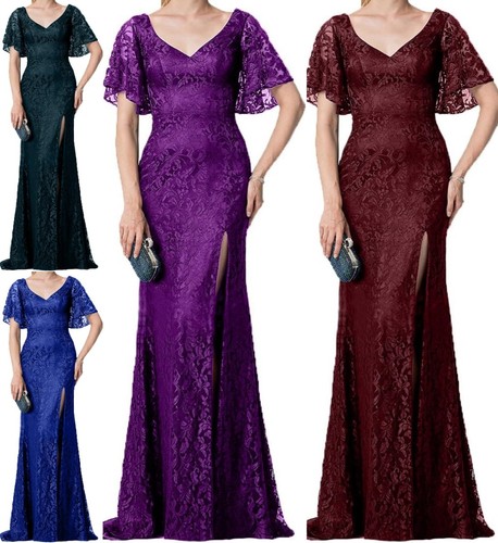Damen elegant spitze kurzarm - elegant,