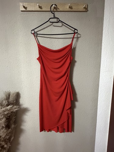 Rotes damenkleid s - rotes,