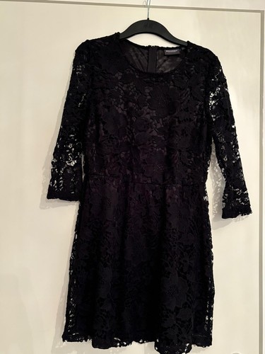 Abendkleid schwarz kurz - , mit